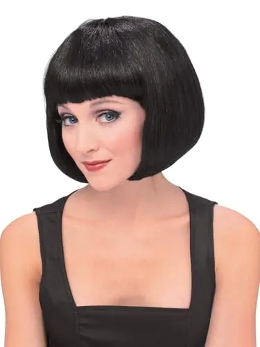 Rubie's Super Model black Halloween wig