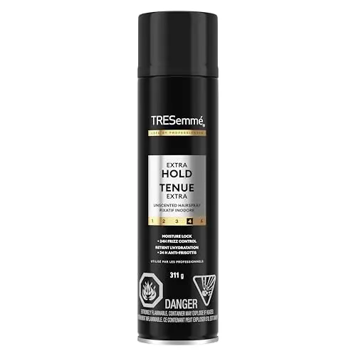 TRESemme Extra Hold Unscented Hairspray can