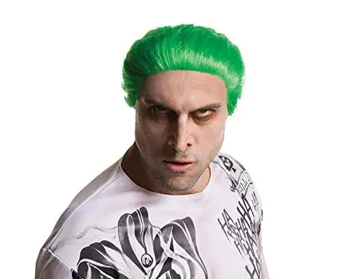 Rubie's Costume Men's Suicide Squad Joker Wig green