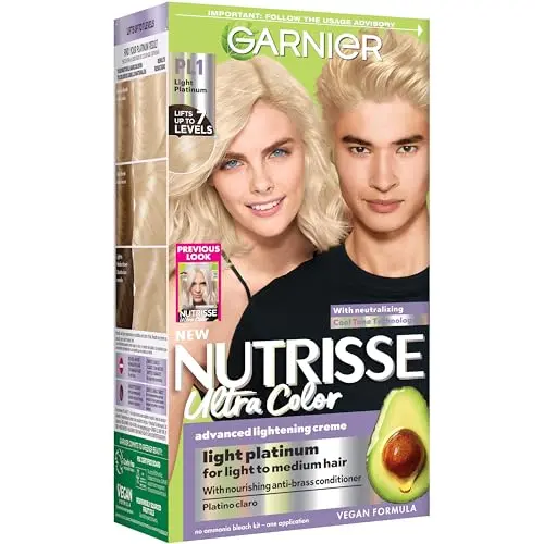 Garnier Nutrisse Ultra Color PL1 light platinum bleach