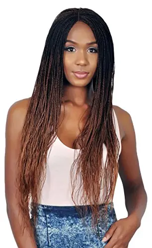 Wow Braids micro million braid wig in ombre colour