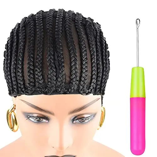 XCCOCO braided crochet cornrows wig cap
