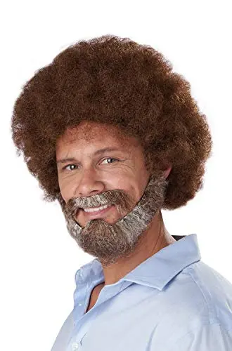 California Costumes Joyful Painter Wig with beard and moustache product image