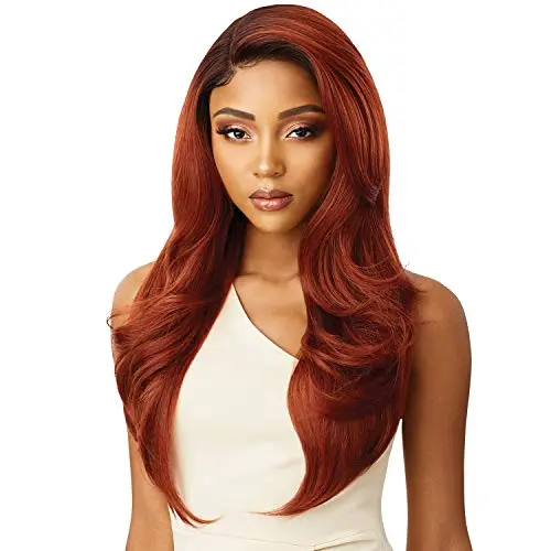Outre Catalina 613 platinum blonde Swiss lace front wavy wig