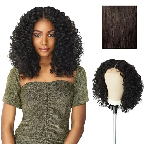 Sensationnel Butta Unit 5 dark brown wavy HD lace front wig