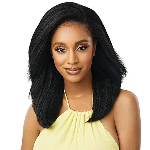 Outre Converti-Cap Hawaiian Hottie off black half wig with drawstring