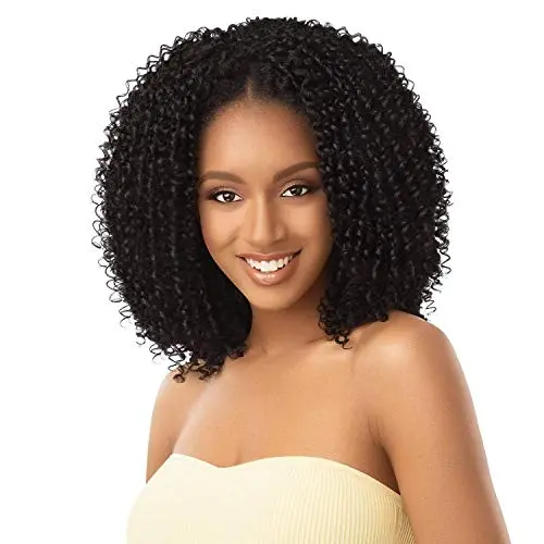 Outre Converti-Cap After Midnight synthetic convertible wig in off black