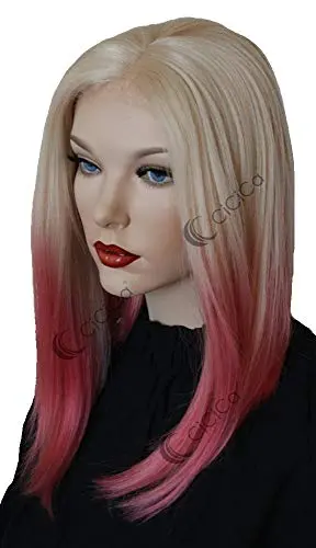 CiCiCa KATE straight bob blonde pink ombre wig