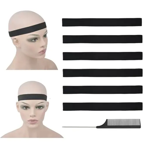 YTBYT black adjustable elastic bands for wigs lace melting