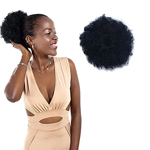 Product image of QUUPY Puff Afro Ponytail Drawstring