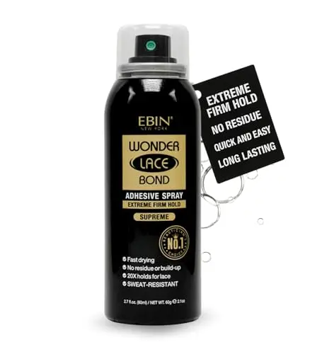 EBIN New York Wonder Lace Bond Adhesive Spray Supreme 80 ml can