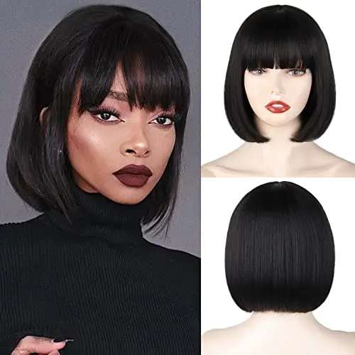 WERD Straight Bob With Bangs - Natural Daily Wear
