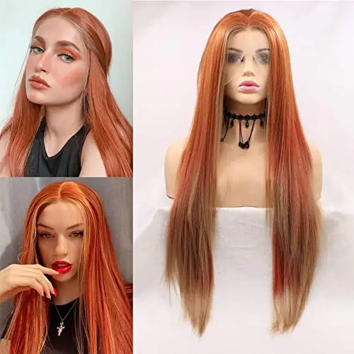 Angle Lucky Ginger Brown Lace Front Wig