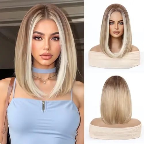 Esmee Ombre Blonde Bob 14-Inch Wig