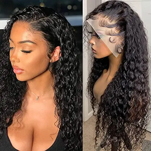 Wingirl 13x4 HD lace front human hair deep wave wig