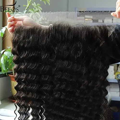 BEEOS 13X6 HD Lace Frontal Deep Wave Wig