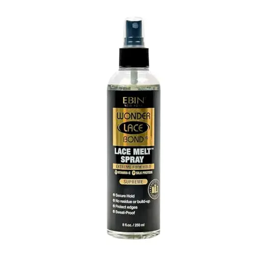 EBIN New York Wonder Bond Melt Spray bottle for lace front wigs