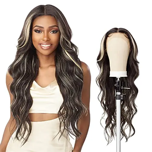 Sensationnel Butta HD lace front synthetic wig in balayage gold