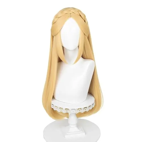 Probeauty golden straight braid wig