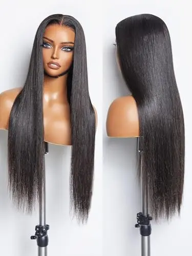 Fereowth Straight 13x4 Lace Front Wig - 180% Density Brazilian Hair