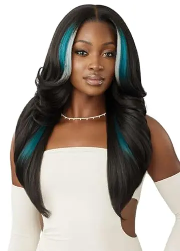 Outre Jaylin 13x6 HD lace front wig in burgundy flame