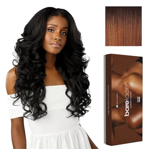 Sensationnel Bare Lace Unit 15 flamboyage auburn synthetic lace front wig