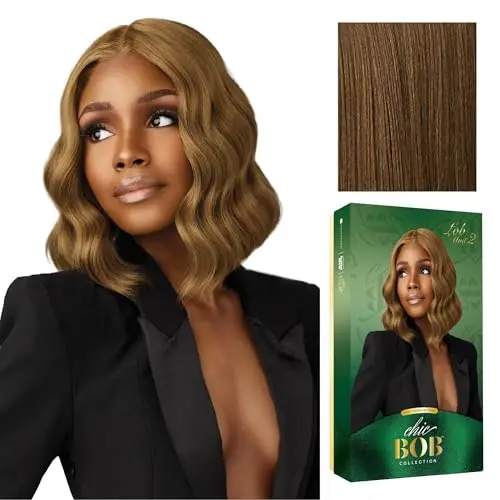 Sensationnel Chic Bob Lace Front Mocha Brown Glueless Wig