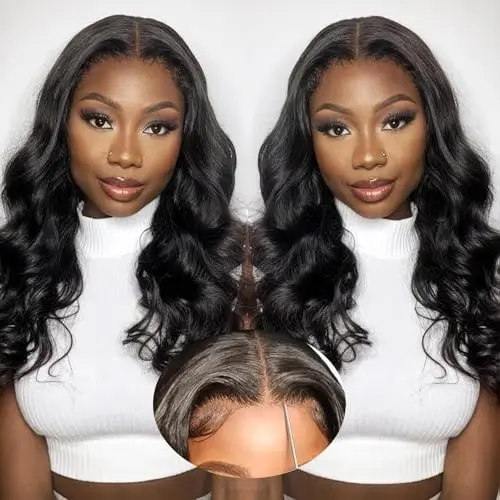 SENSAIRUITE 20-inch body wave 5x5 HD lace glueless wig