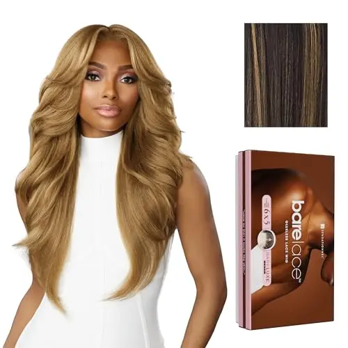 Sensationnel Bare Lace 6x5 Lace Wig in balayage gold style