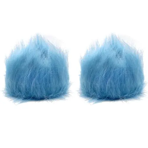 2 Pack Blue Fluffy Costume Wig Thing 1 and Thing 2 product image