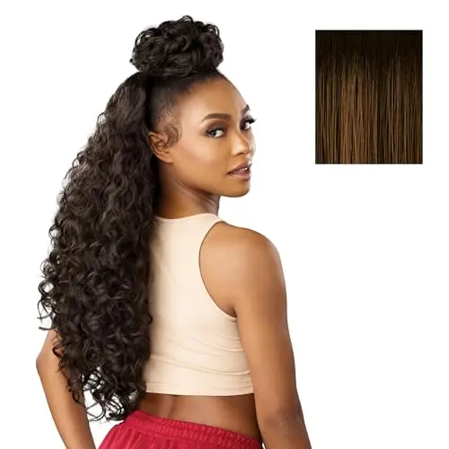 Sensationnel Instant Updown Halfwig Pony - 4-in-1 Drawstring Versatility