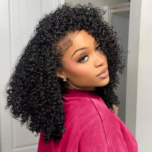 Celiarita deep wave half wig human hair natural color