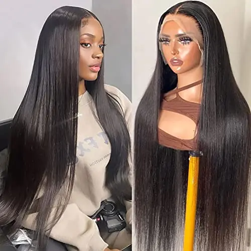 Fereowth 13x4 HD Lace Front Straight human hair wig