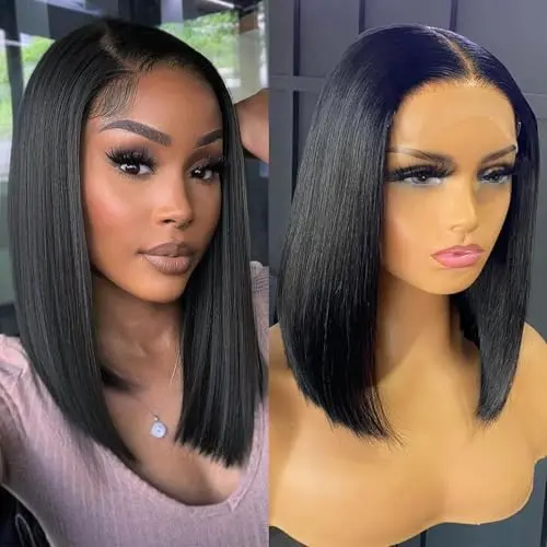 Himolin 13x4 HD lace frontal bob wig with baby hair