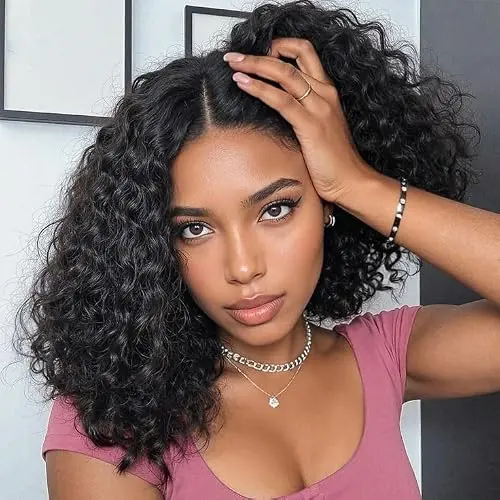 Celiarita 5x5 HD Lace Deep Wave Glueless Wig
